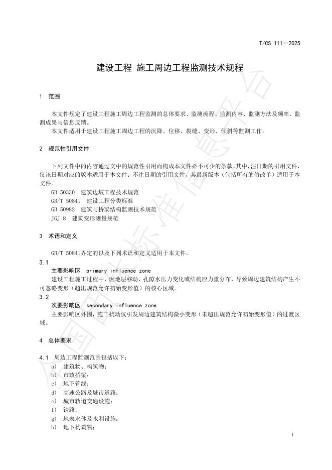 T/CS 111-2025 标准预览
