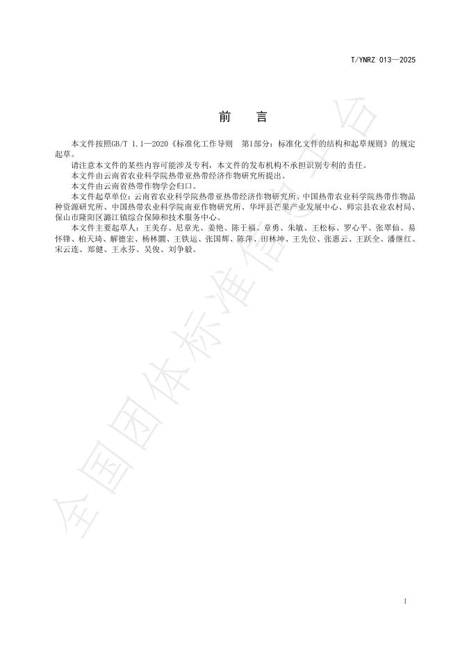 T/YNRZ 013-2025 标准预览