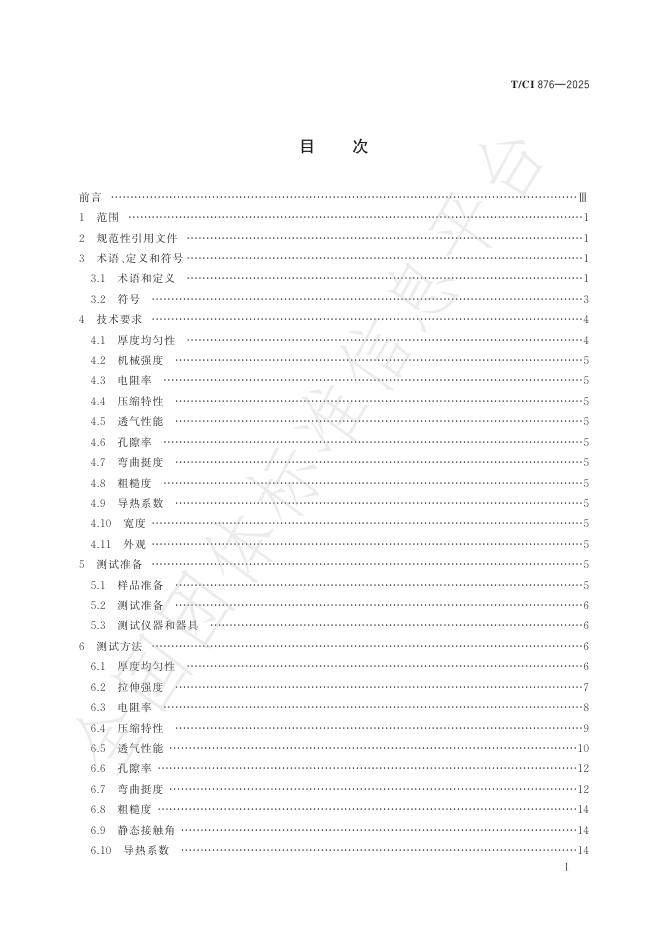 T/CI 876-2025 标准预览