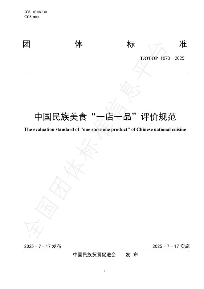 T/OTOP 1078-2025 标准预览