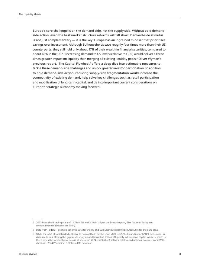 奥纬咨询&FESE：2025年流动性矩阵：欧洲股票市场碎片化问题应对策略研究报告（英文版）_第8页