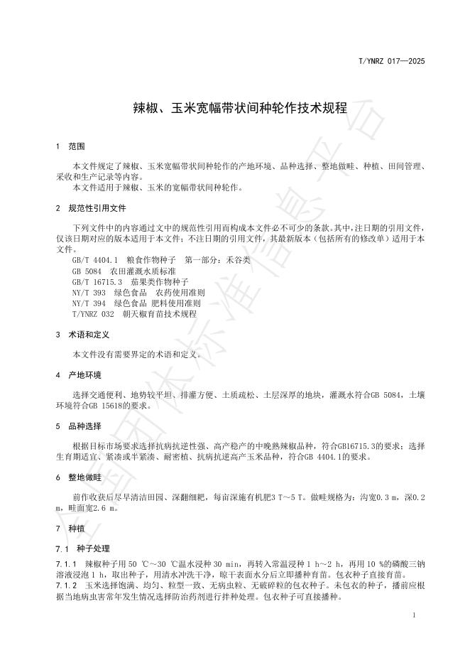 T/YNRZ 017-2025 标准预览