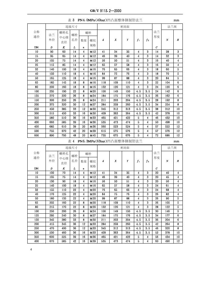 GB/T 9113.2-2000 标准预览