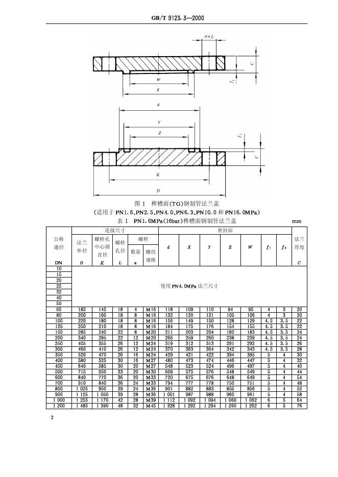 GB/T 9123.3-2000 标准预览