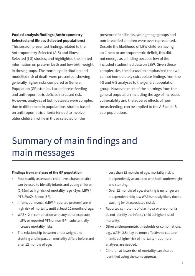 WHO世界卫生组织：2025年新生儿和儿童健康项目及研究的风险分层分析会议报告（英文版）_第7页