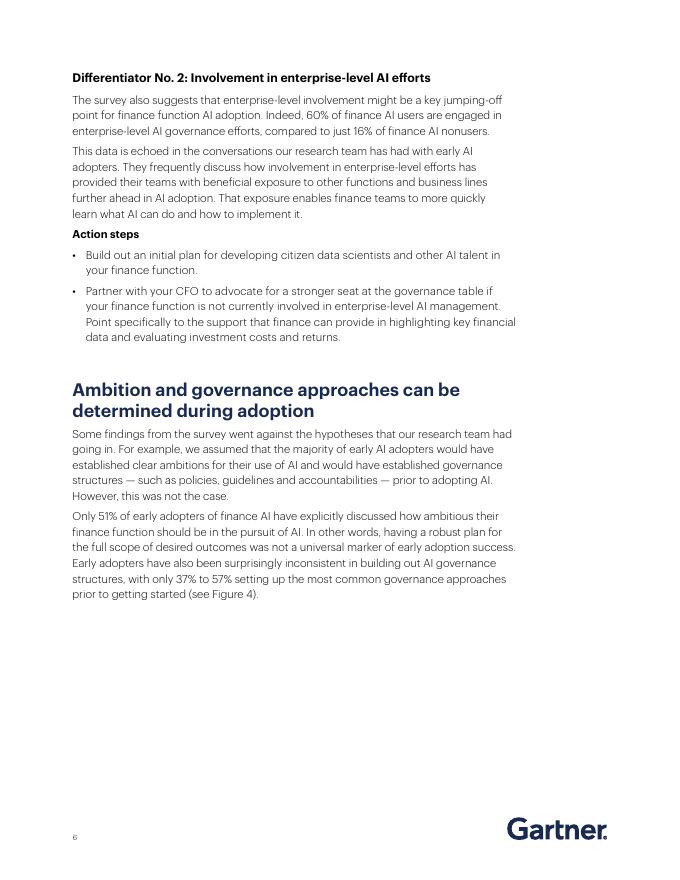 Gartner：2025年金融领域人工智能早期应用者经验启示报告（英文版）_第6页