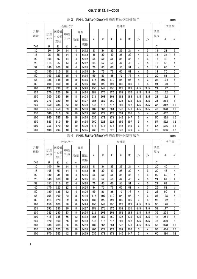 GB/T 9113.3-2000 标准预览