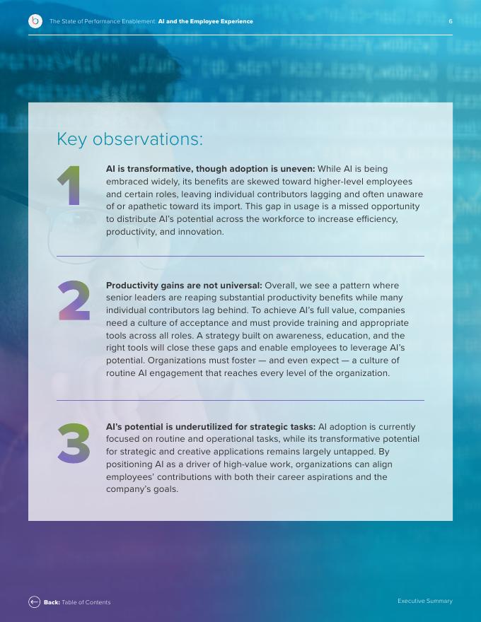 Betterworks：2025年全球人力资源研究报告：绩效赋能状况-AI与员工体验（英文版）_第6页