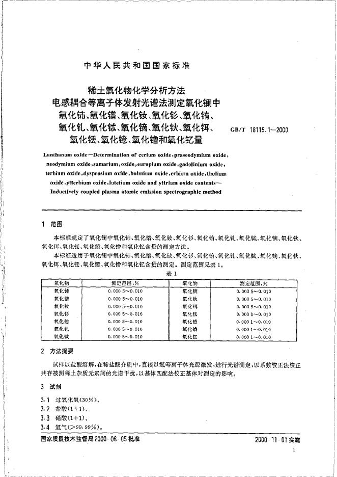 GB/T 18115.1-2000 标准预览