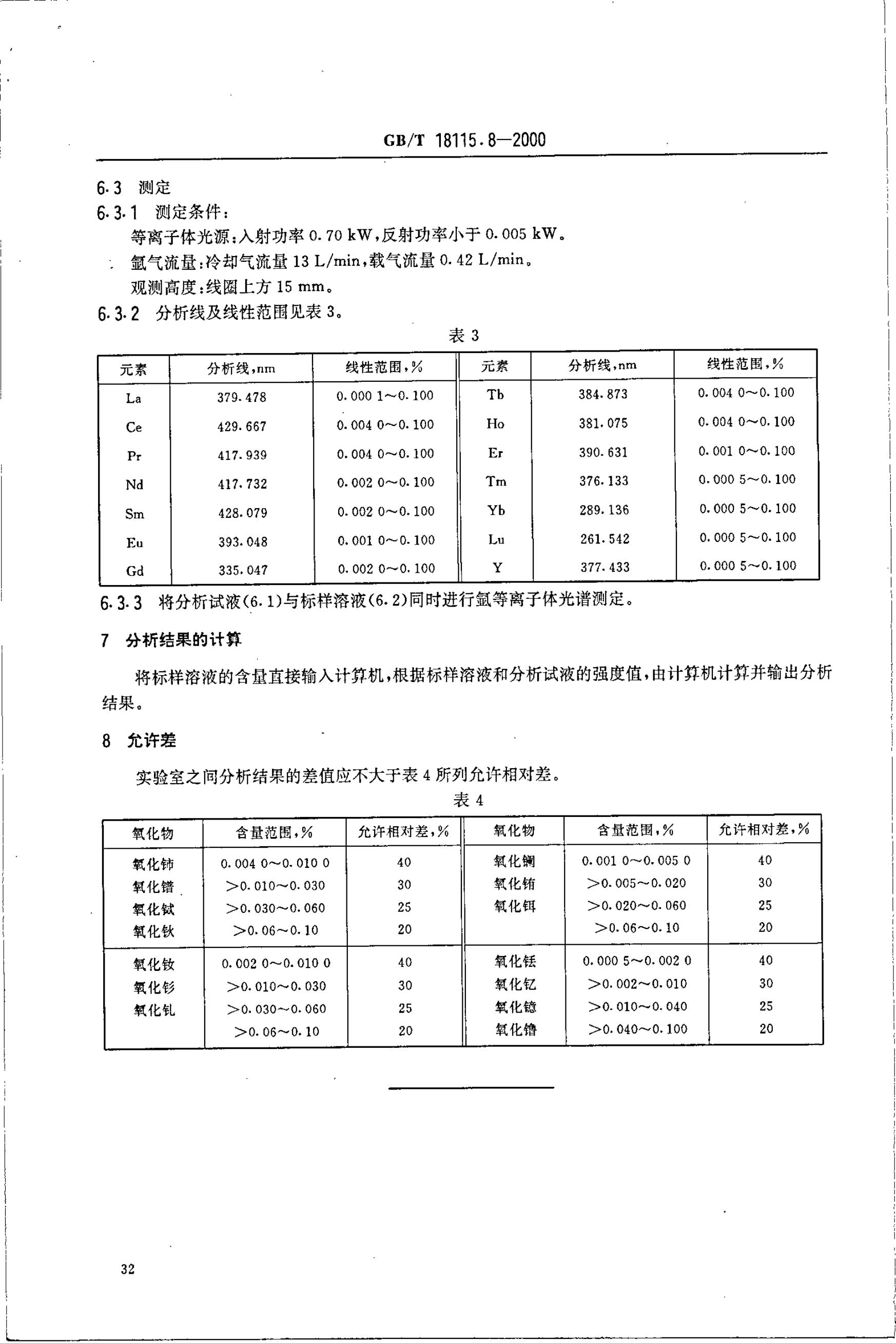 GB/T 18115.8-2000 标准预览
