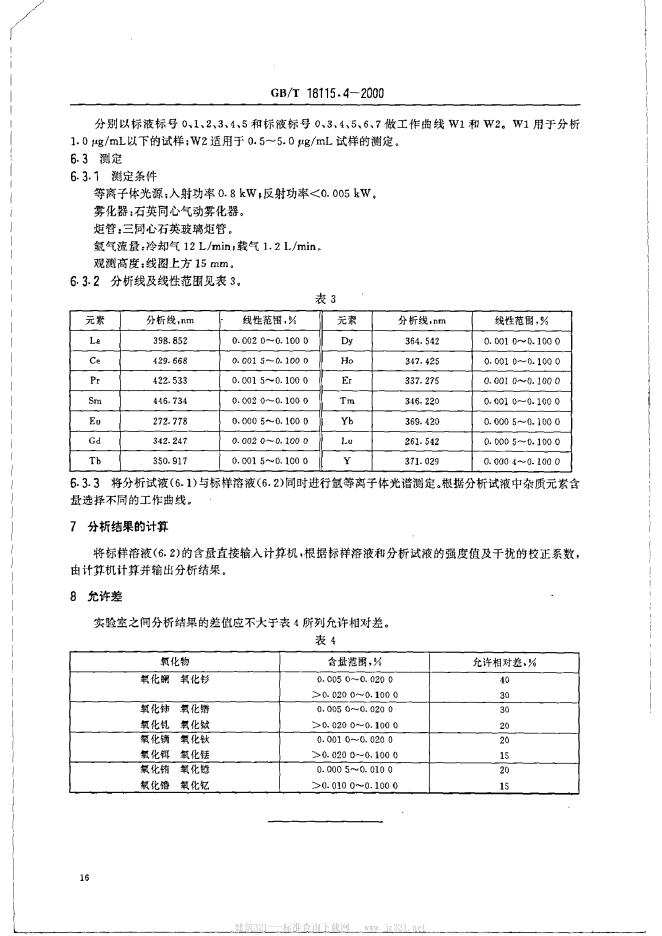 GB/T 18115.4-2000 标准预览