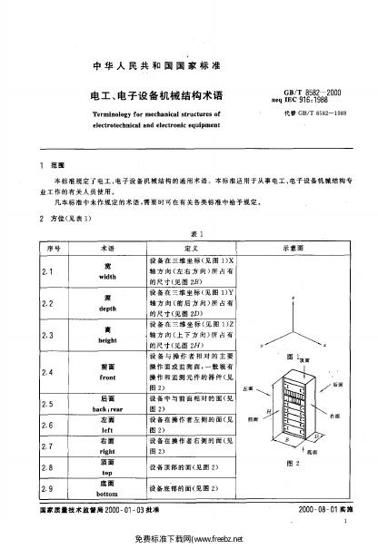 GB/T 8582-2000 标准预览