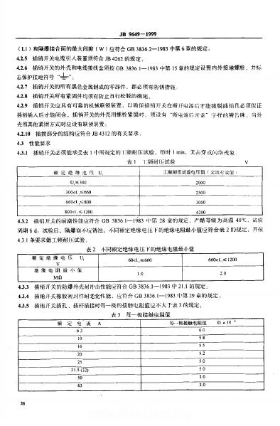JB 9649-1999 标准预览