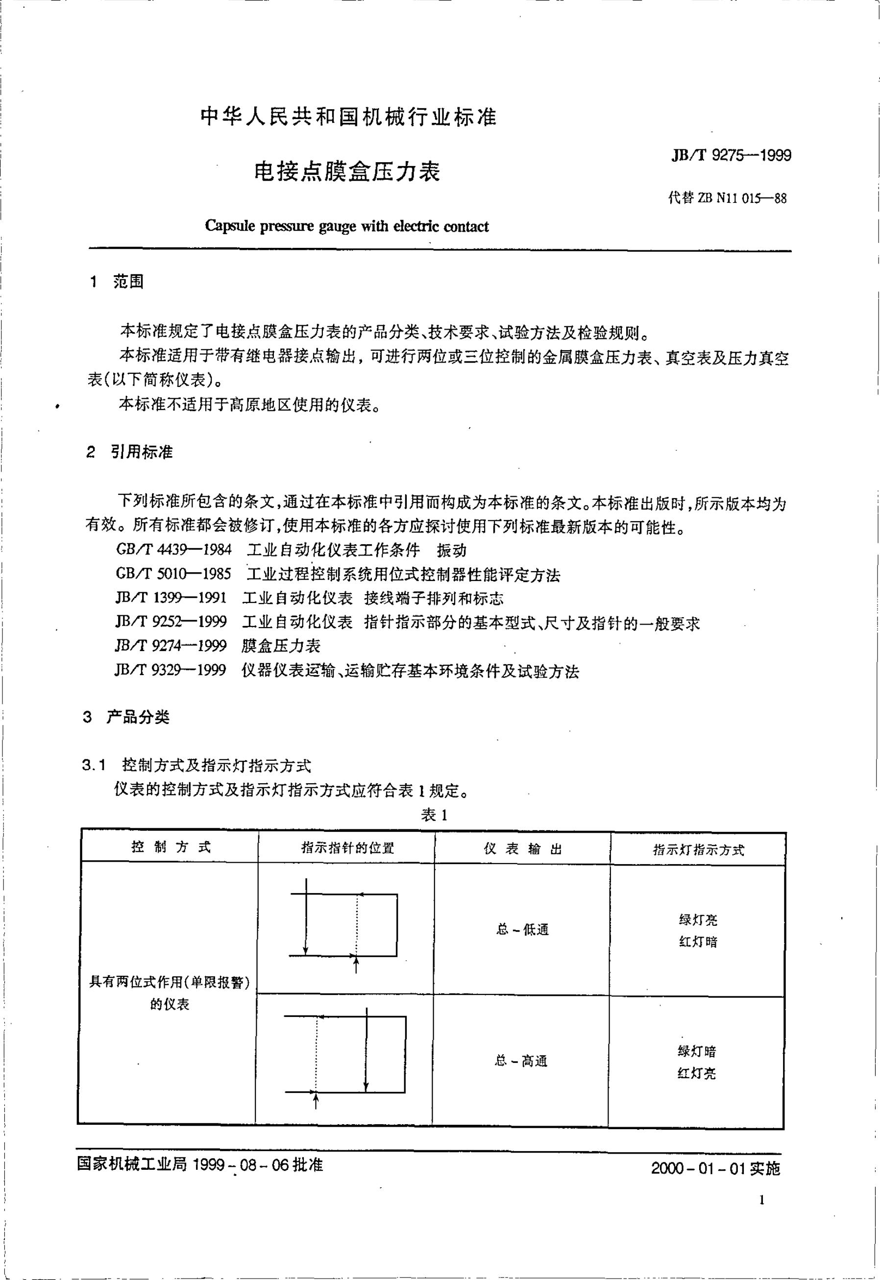 JB/T 9275-1999 标准预览