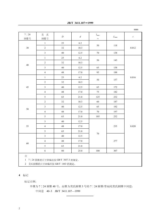 JB/T 3411.107-1999 标准预览