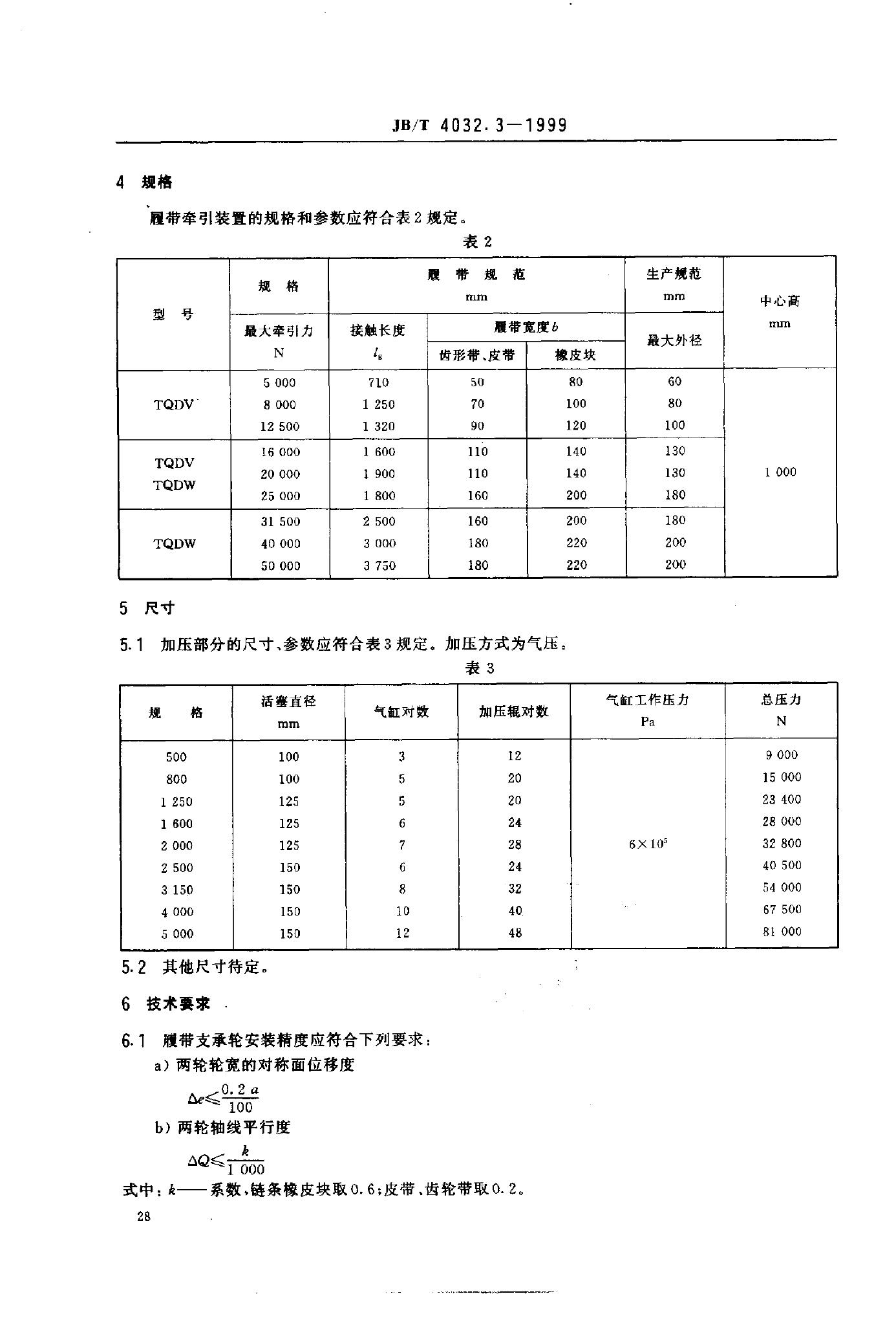 JB/T 4032.3-1999 标准预览