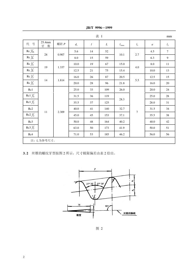 JB/T 9996-1999 标准预览