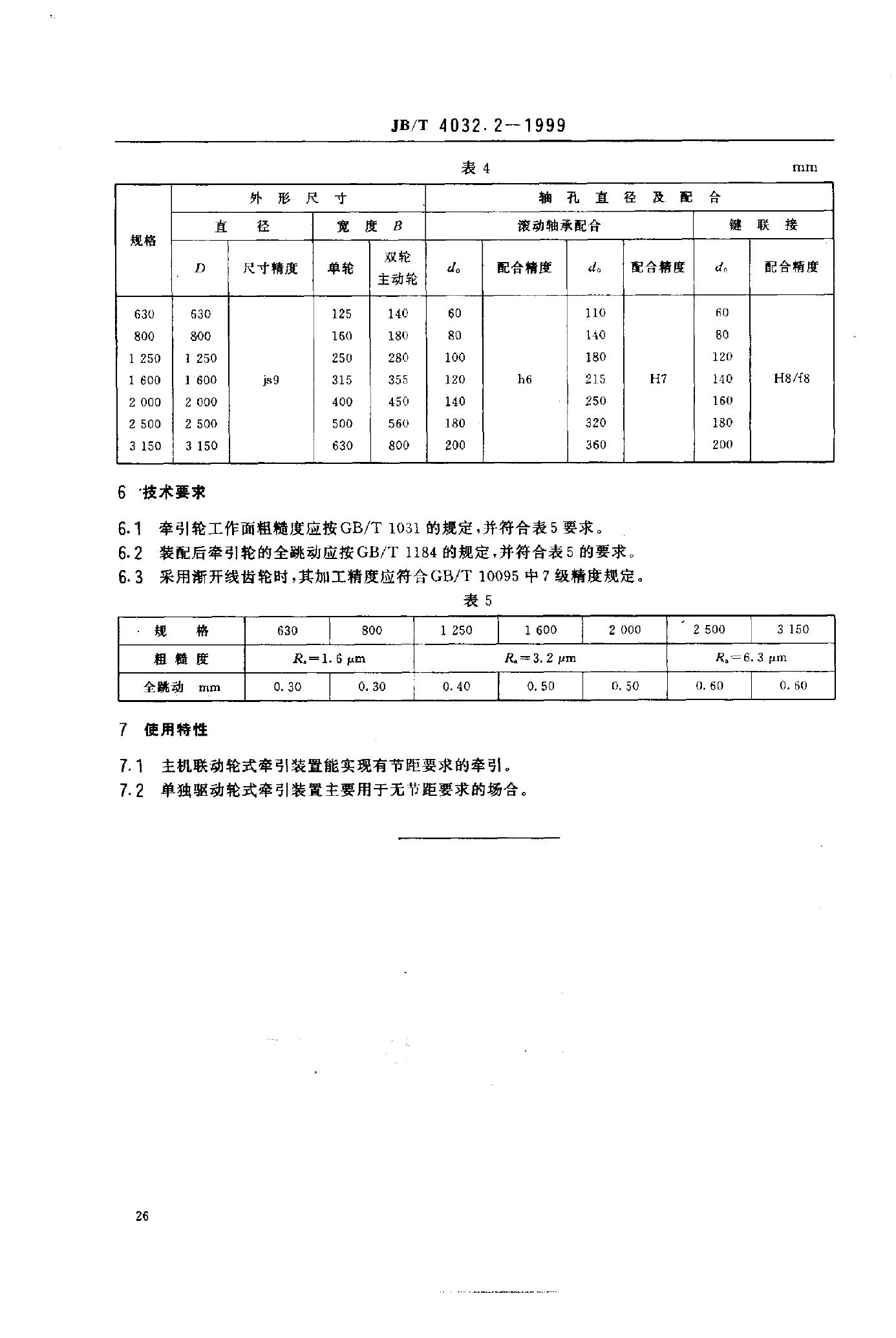 JB/T 4032.2-1999 标准预览