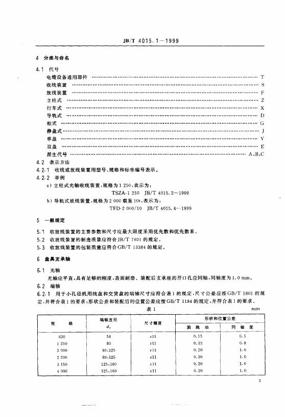 JB/T 4015.1-1999 标准预览