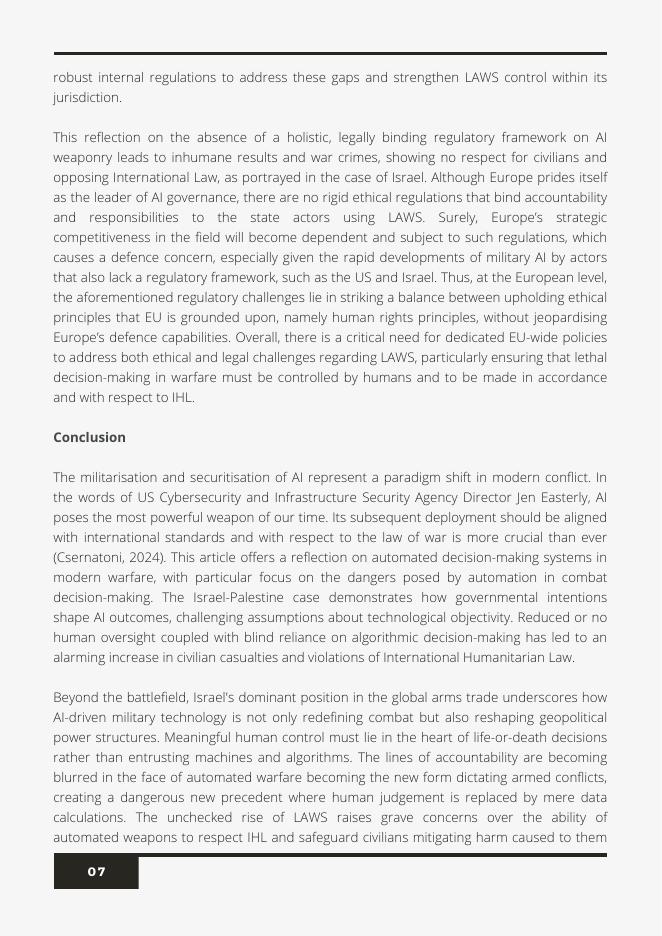 INF FLASH：2025年设定人工智能武器在现代战争形态演变中的边界报告（英文版）_第8页