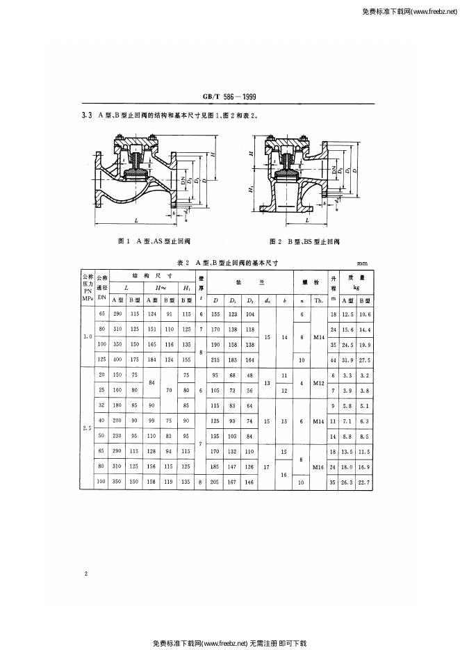 GB/T 586-1999 标准预览