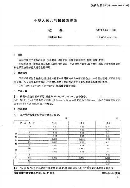 GB/T 6896-1998 标准预览