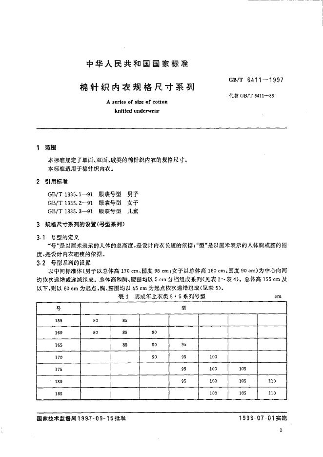 GB/T 6411-1997 标准预览