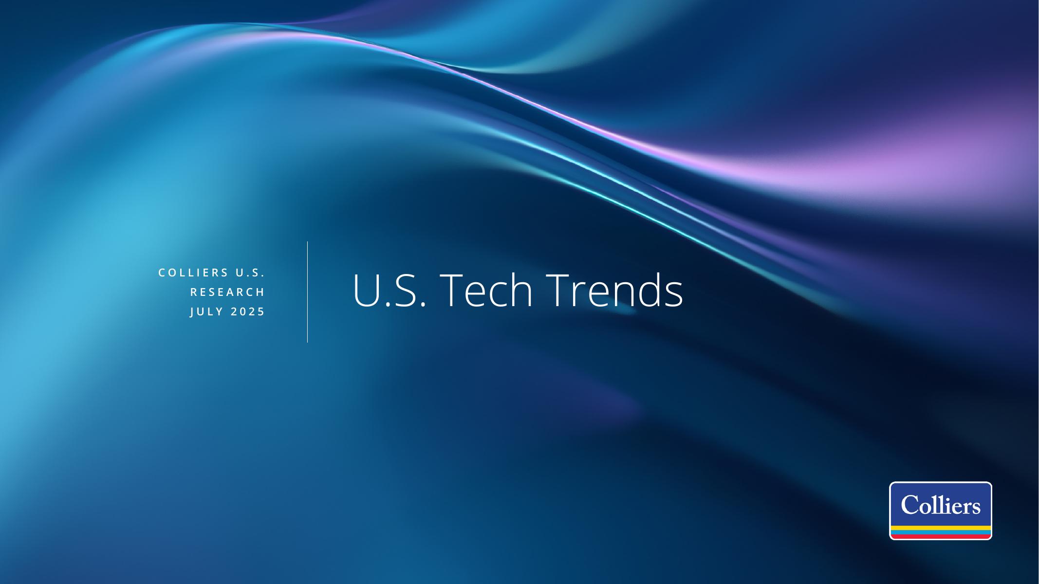 Colliers高力国际：：2025年美国科技趋势报告：14个区域劳动力市场、风投与租赁动态分析（英文版）海报