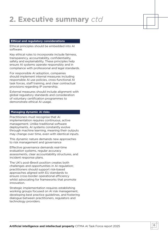 特许商标律师协会（CITMA）：2025年人工智能与知识产权研究报告（英文版）_第6页