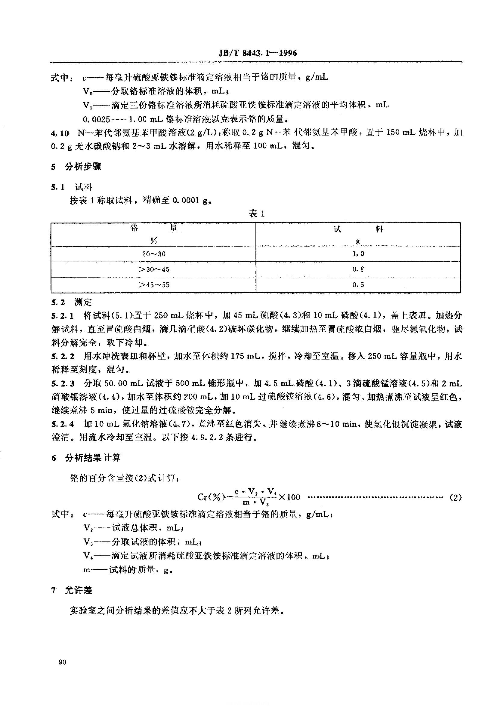 JB/T 8443-1996 标准预览