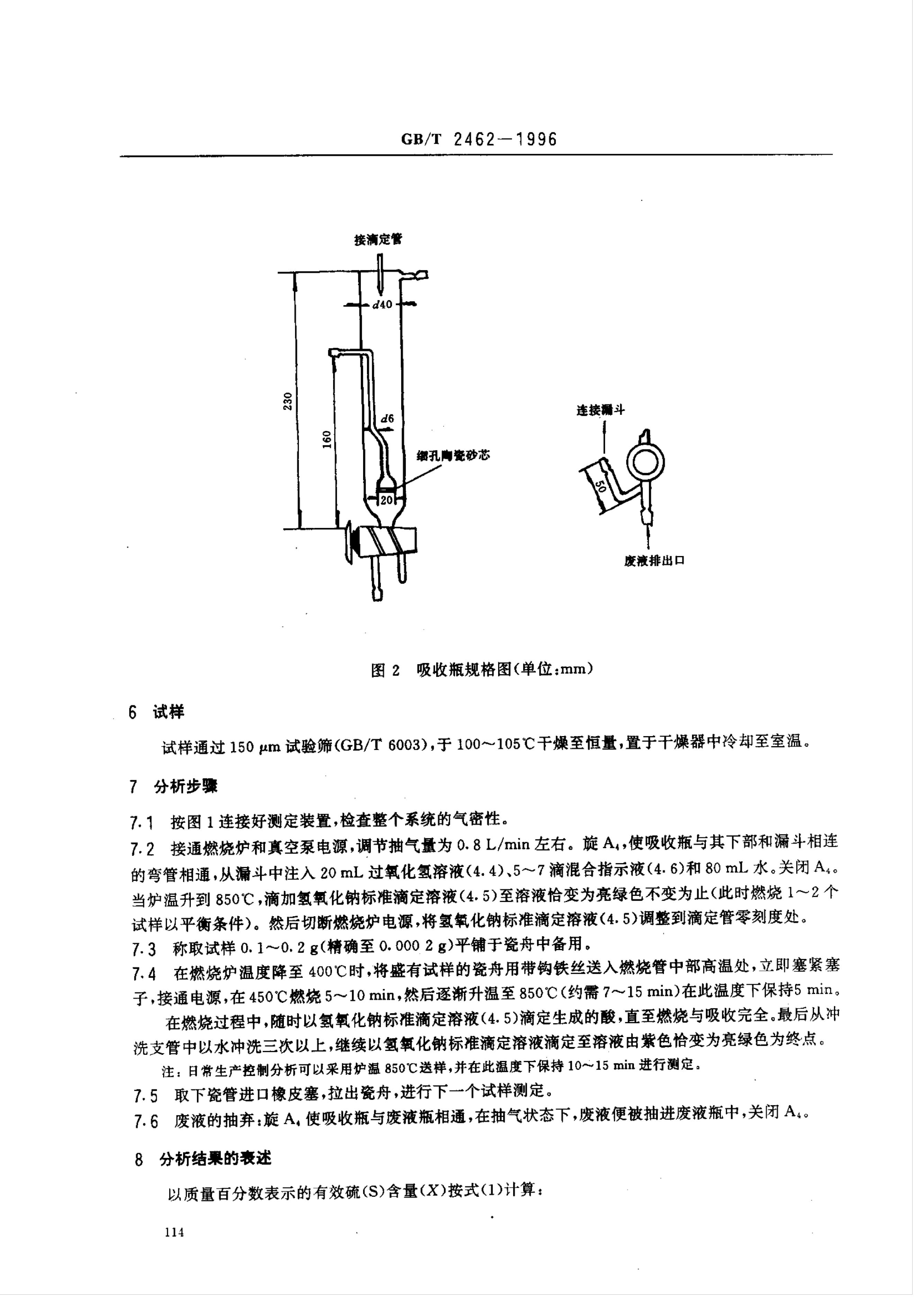 GB/T 2462-1996 标准预览