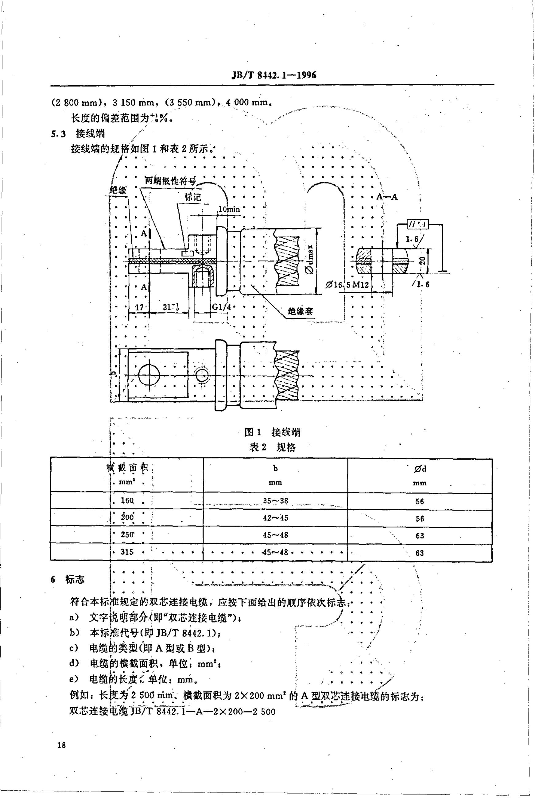 JB/T 8442.1-1996 标准预览