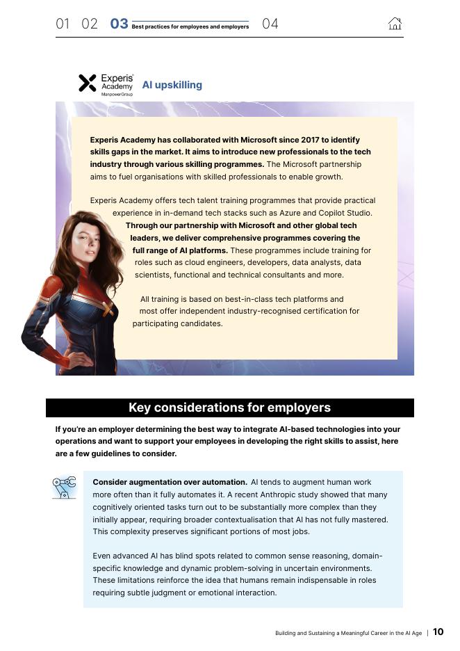 Experis：2025年未来前进：在人工智能时代构建并维持有意义的职业生涯报告（英文版）_第10页