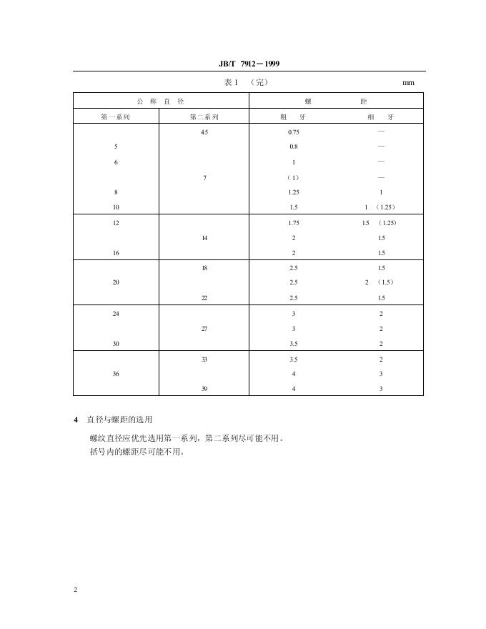 JB/T 7912-1995 标准预览