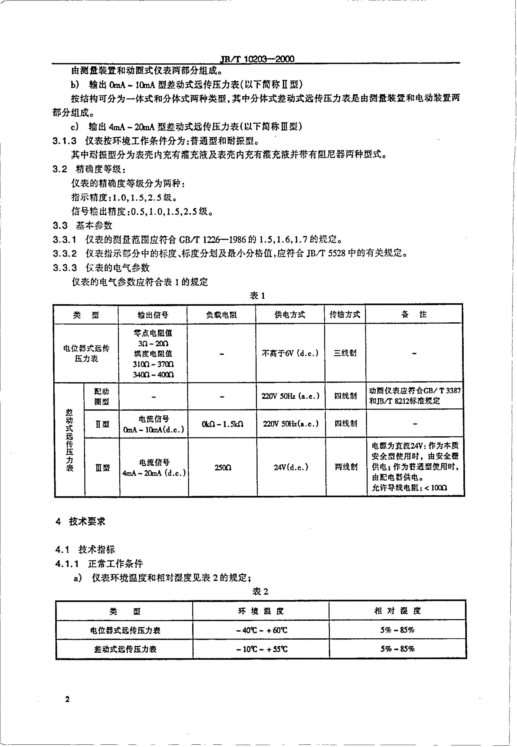 JB/T 8210-1995 标准预览