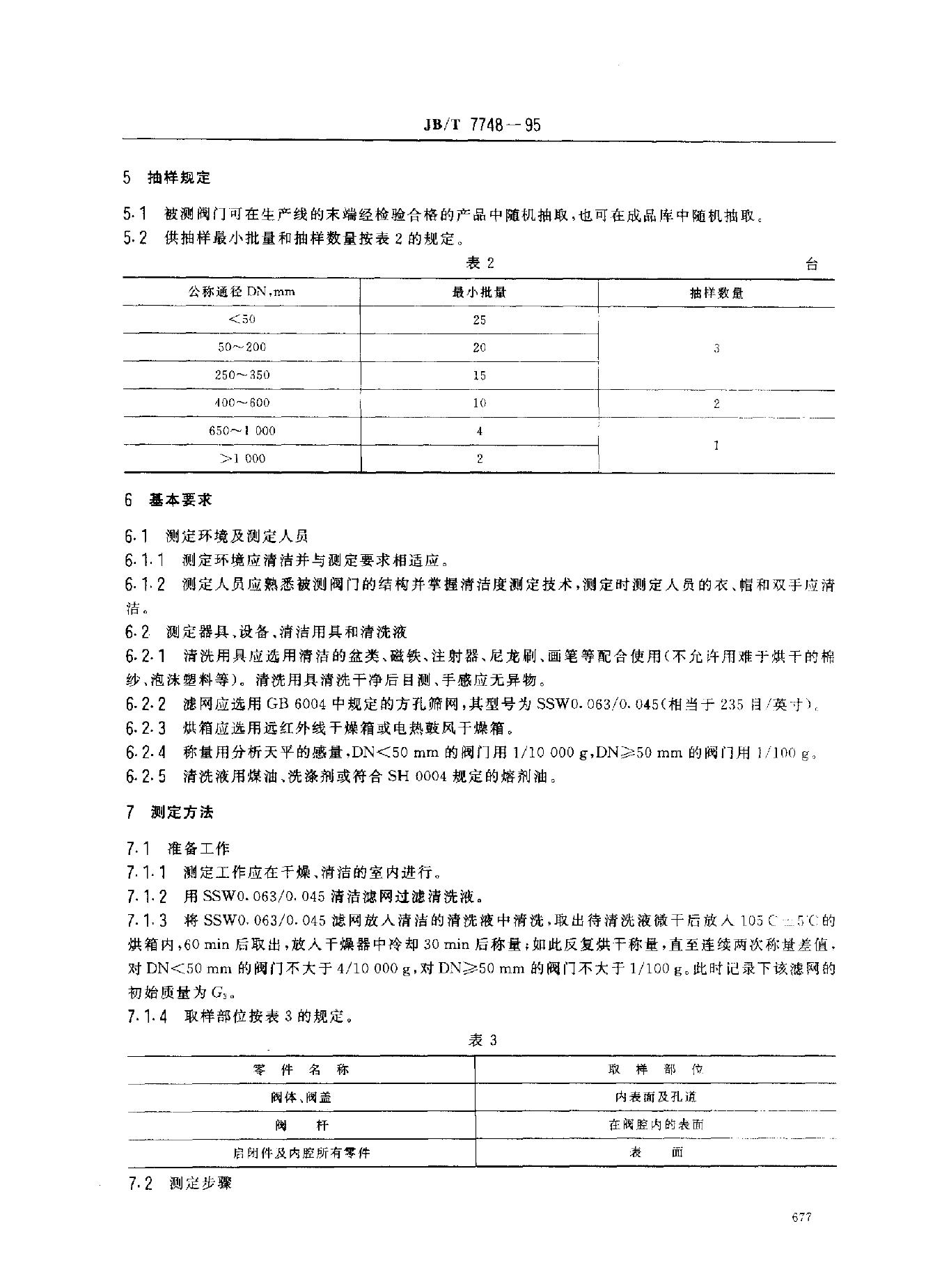 JB/T 7748-1995 标准预览