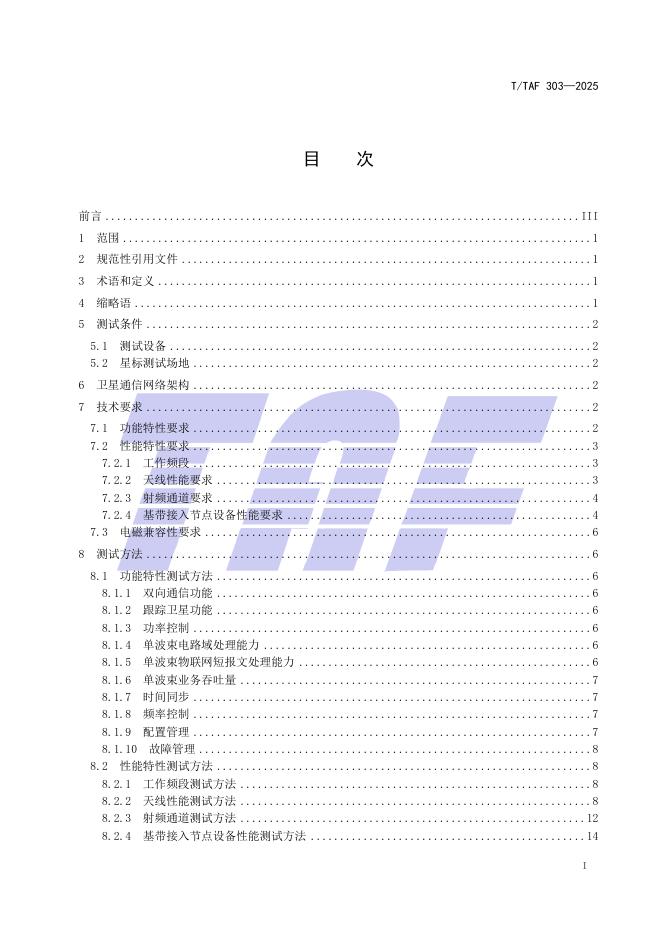 T/TAF 303-2025 标准预览