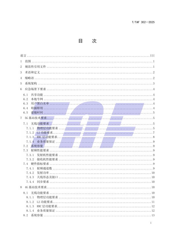 T/TAF 302-2025 标准预览