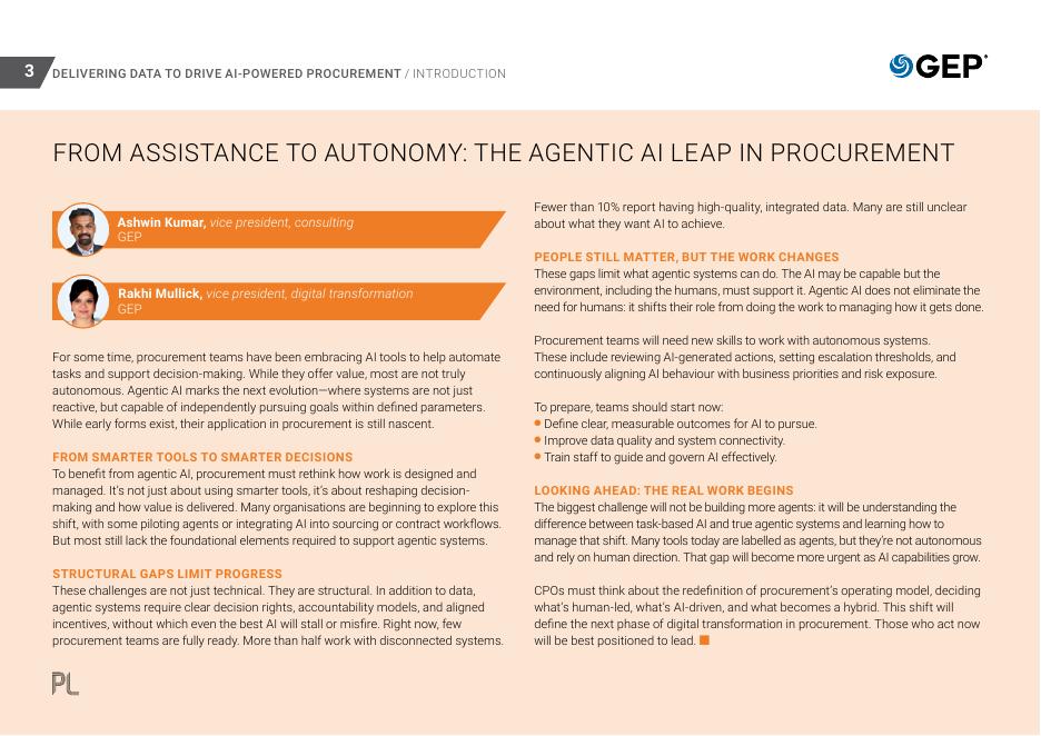 GEP：2025年从混乱到清晰：提供数据以推动人工智能驱动的采购报告（英文版）_第5页