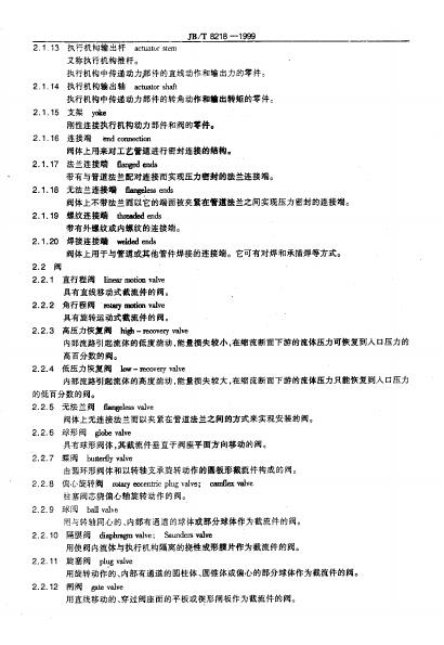 JB/T 8218-1995 标准预览