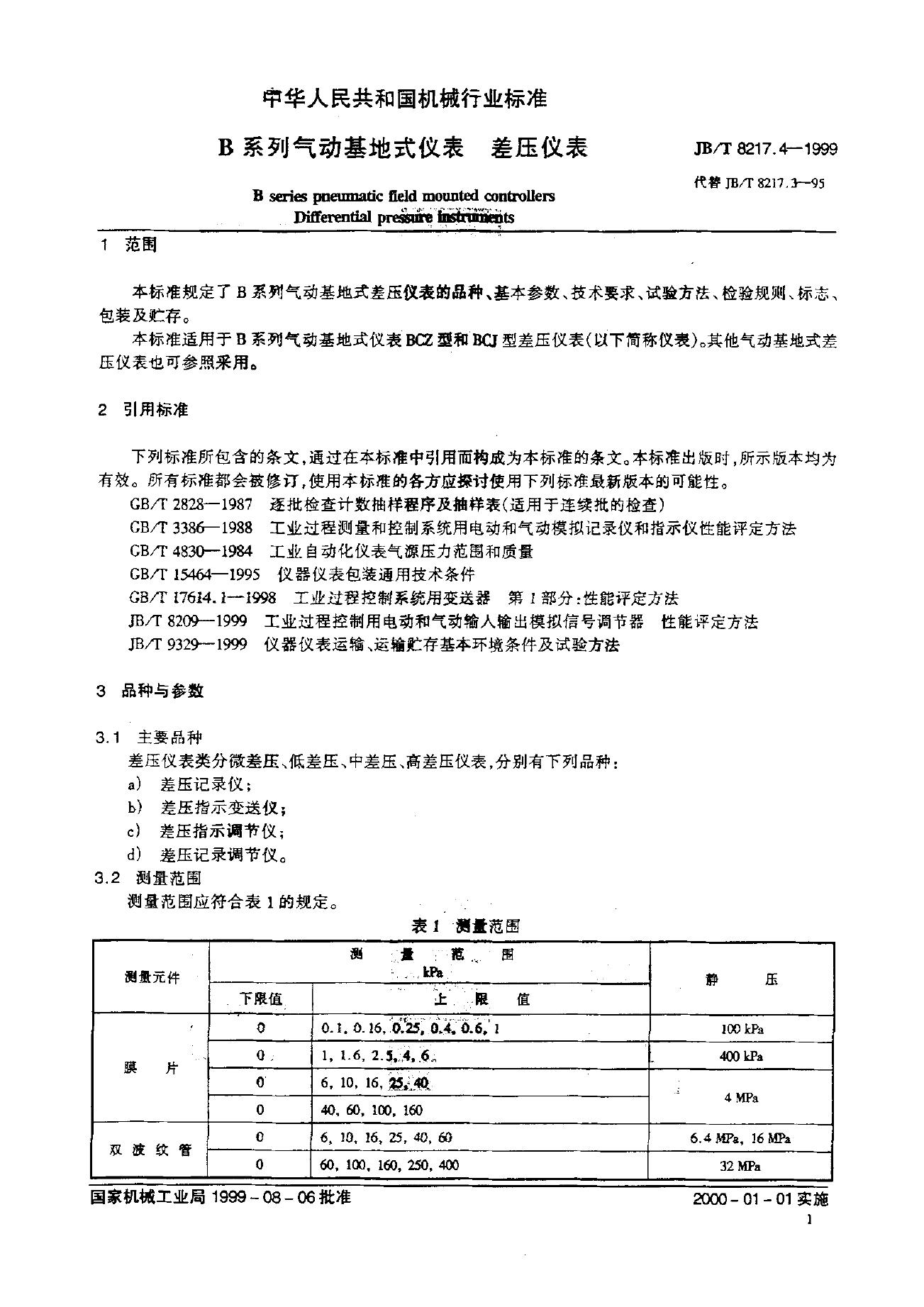 JB/T 8217.4-1995 标准预览