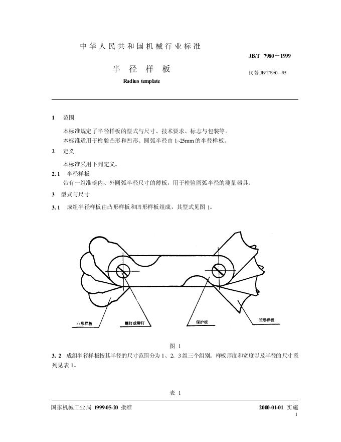 JB/T 7980-1995 标准预览