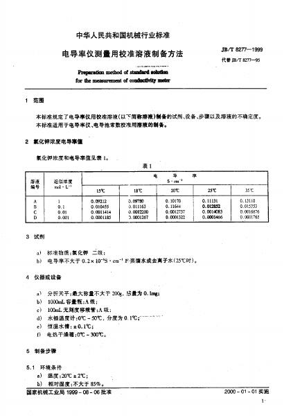 JB/T 8277-1995 标准预览