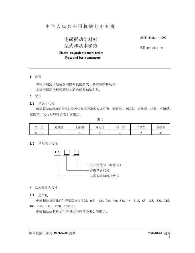 JB/T 8114.1-1995 标准预览