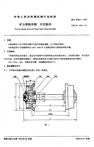 JB/T 8296.1-1995 标准预览