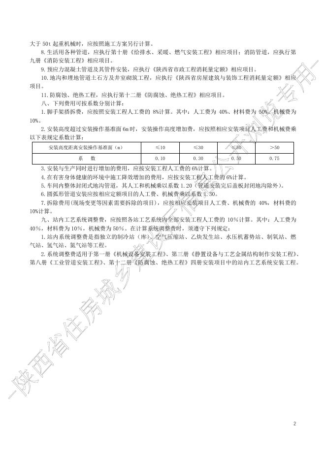 陕西省通用安装工程消耗量定额 第八册 工业管道安装工程_第8页