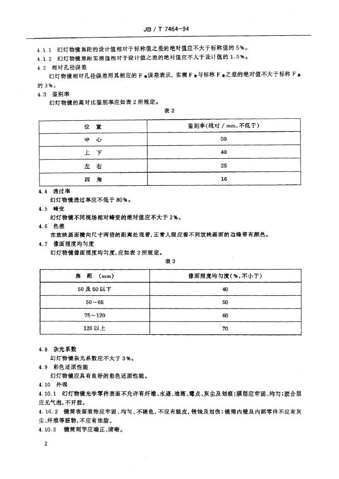 JB/T 7464-1994 标准预览