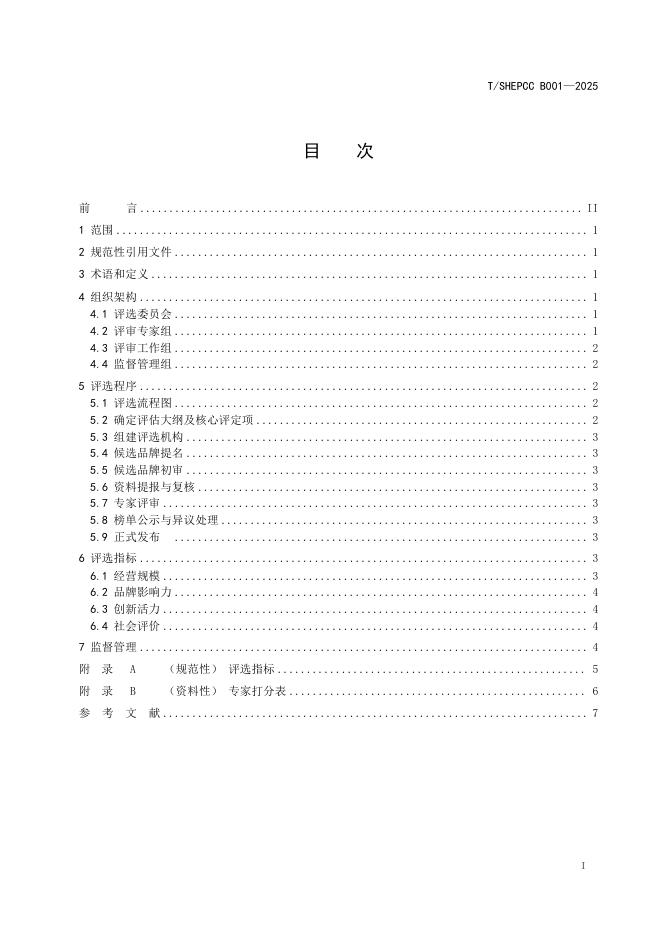 T/SHEPCC B001-2025 标准预览