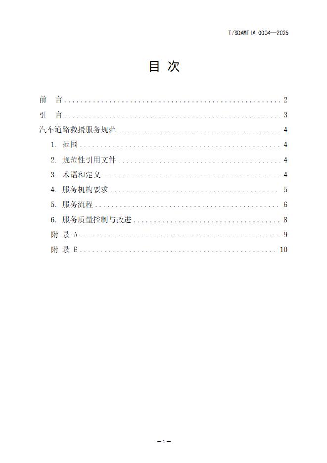 T/SDAMTIA 0004-2025 标准预览