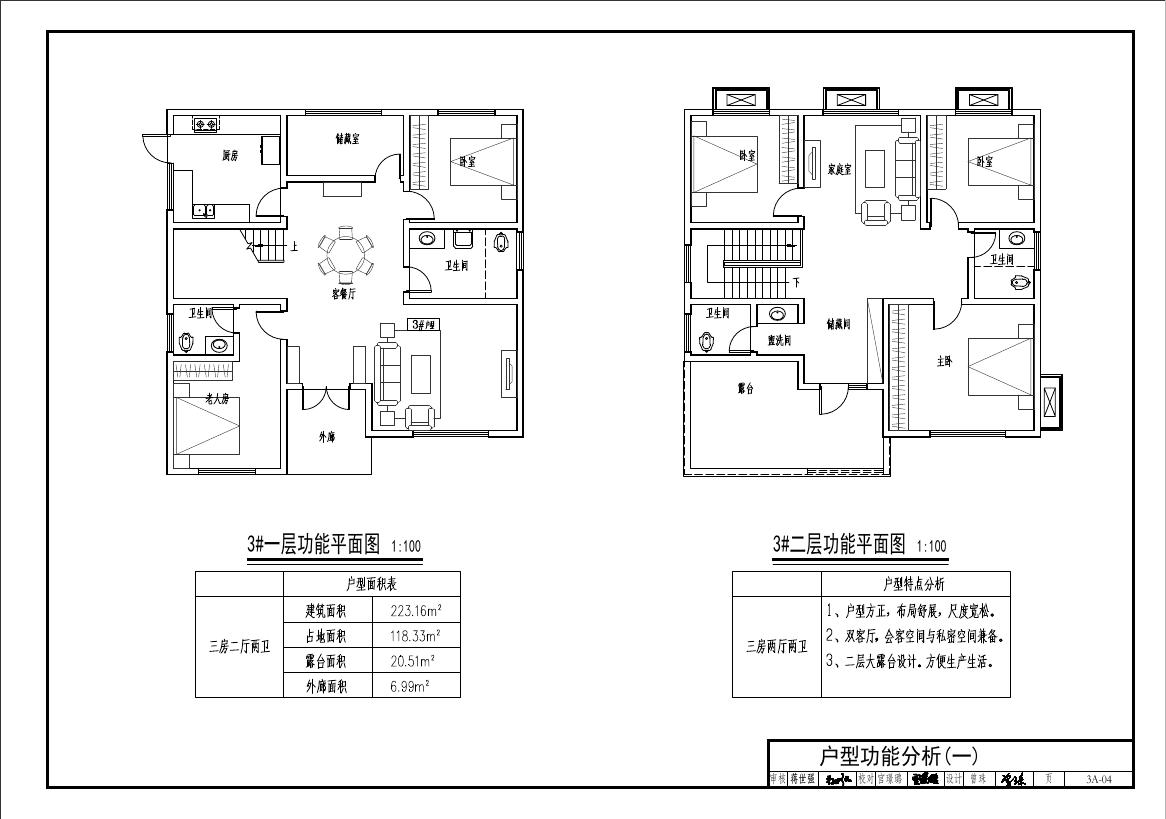 重庆市装配式农房建设图集（2024年）装配式混凝土结构（3#户型）_第8页